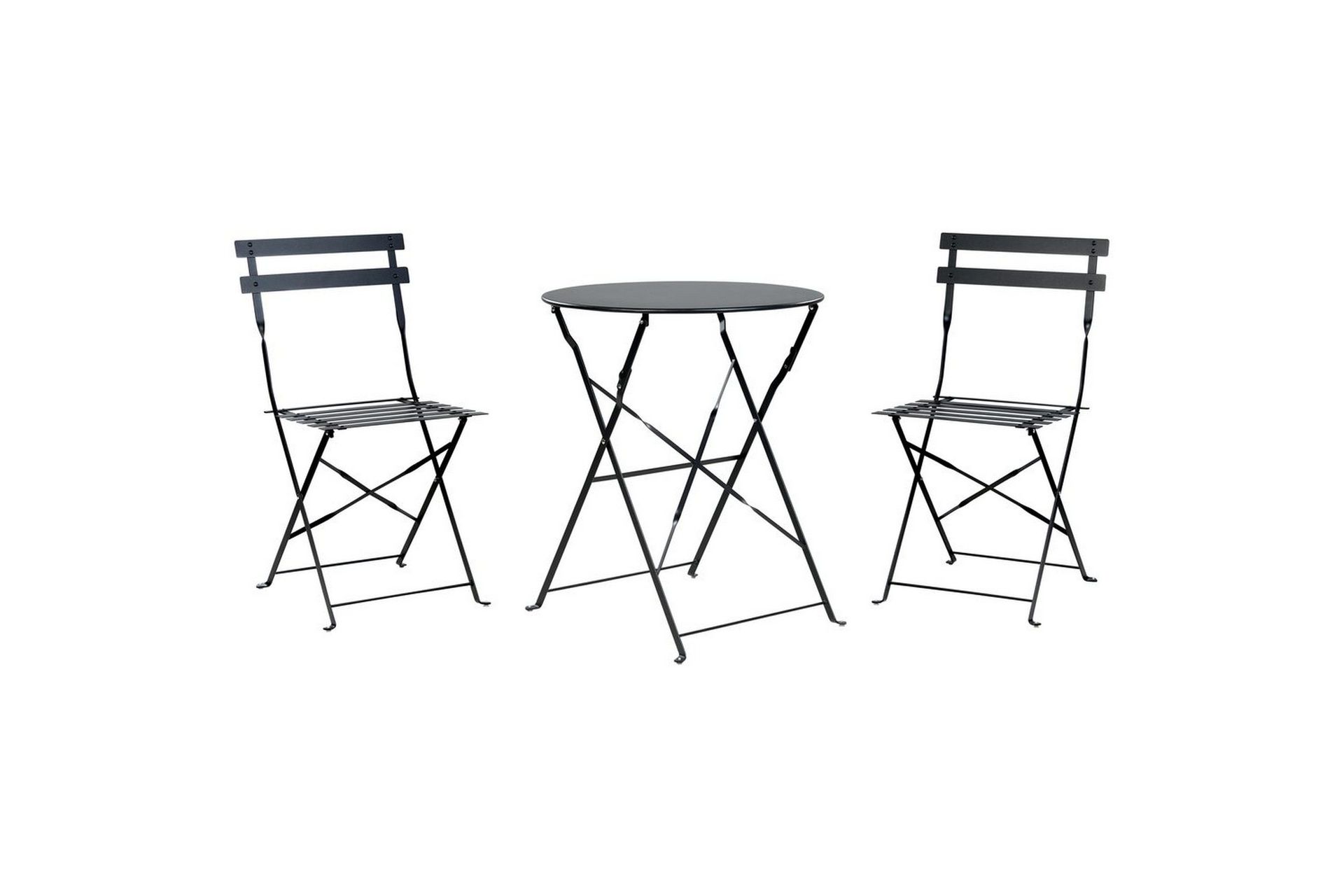 Cafeset Beliani Fiori Blå Black -