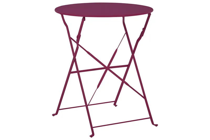 Cafeset Beliani Fiori Blå Wine red - Hagemøbler - Balkong - Balkongmøbler - Balkonggrupper