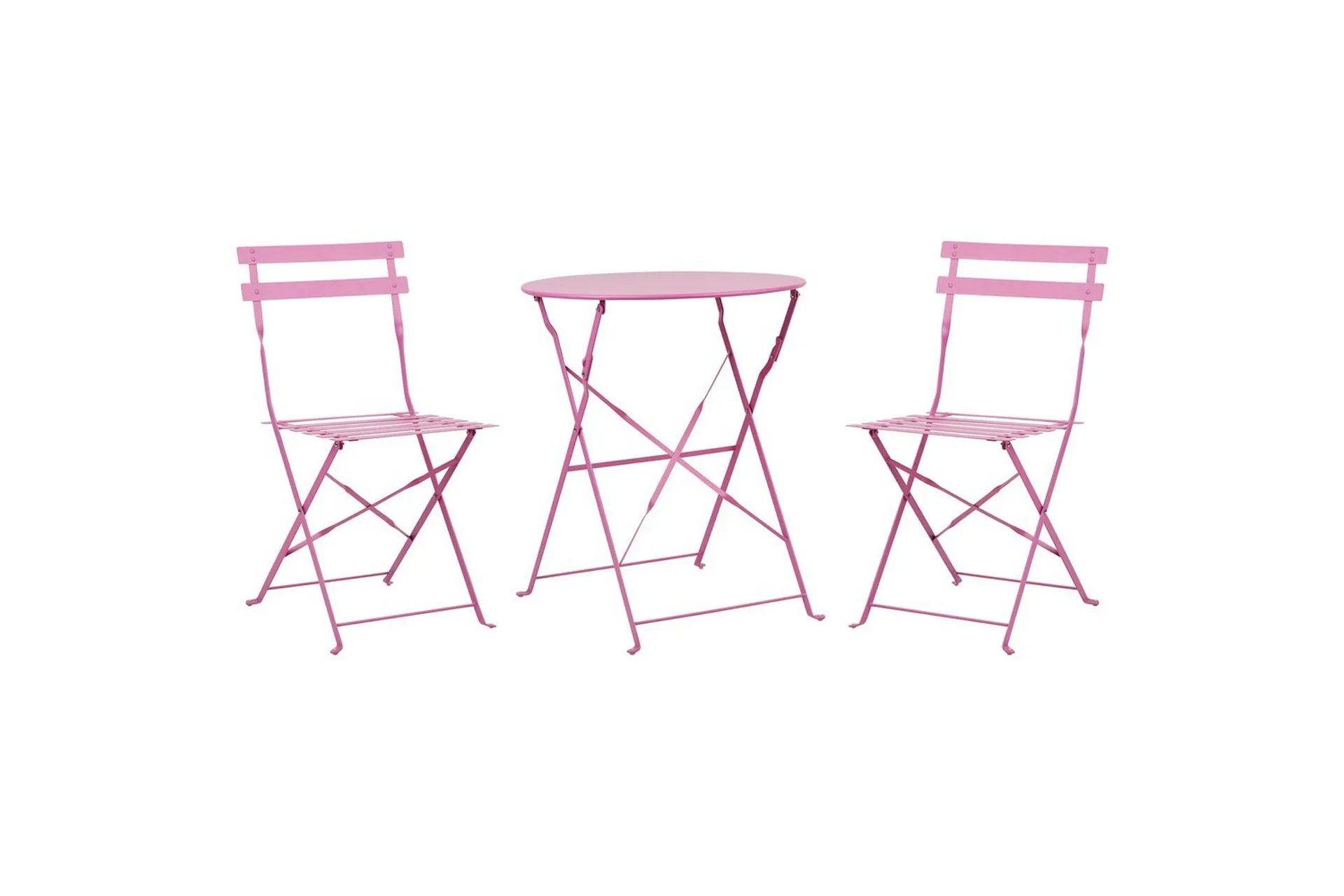Cafeset Beliani Fiori Blå Pink -