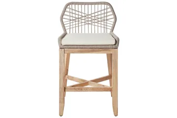 Cafeset Beliani Talamone Light wood - Hagemøbler - Balkong - Balkongmøbler - Balkonggrupper