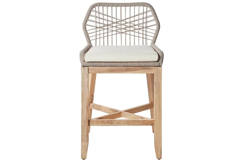 Cafeset Beliani Talamone Light wood - Hagemøbler - Balkong - Balkongmøbler - Balkonggrupper