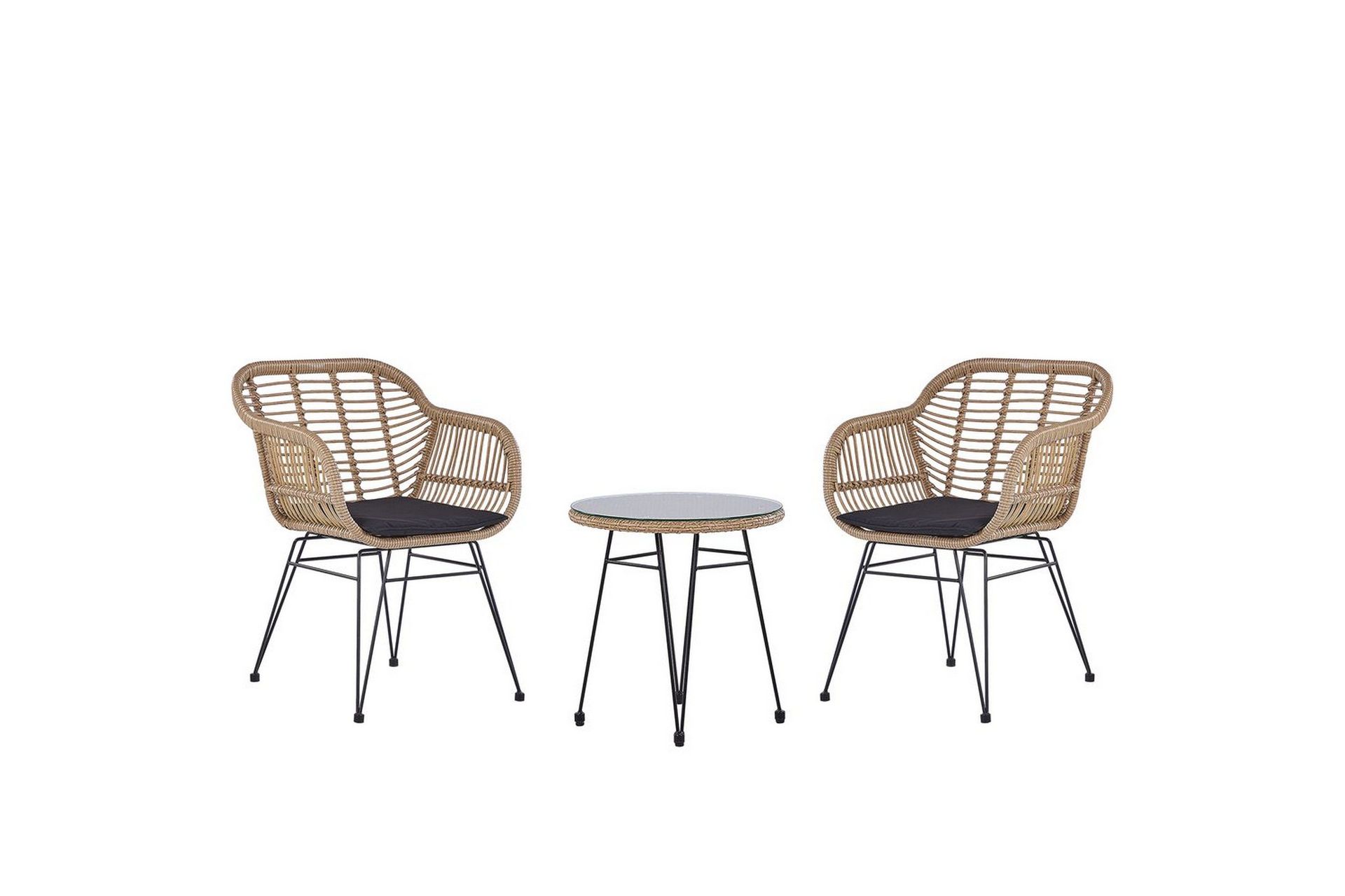 Cafeset Beliani Tropea II Natural -