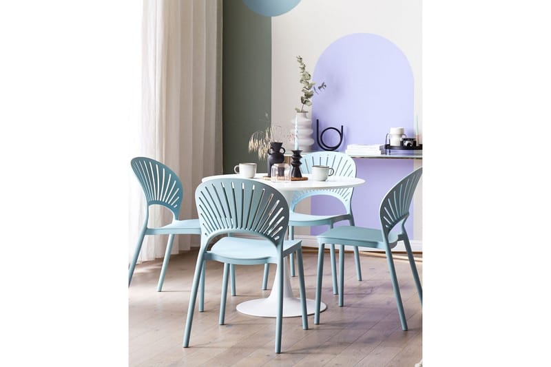 Casarano Spisestol Utendørs - Blå - Hagemøbler - Balkong - Balkongmøbler - Balkongstoler