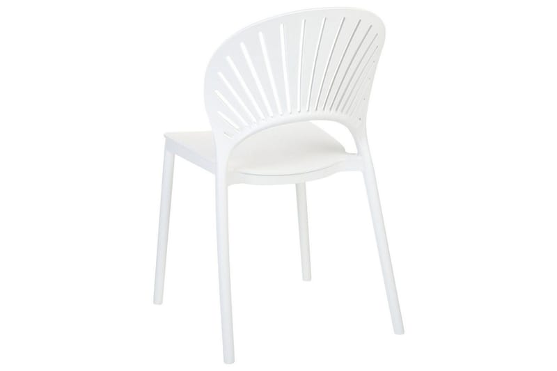 Casarano Spisestol Utendørs - Hvit - Hagemøbler - Balkong - Balkongmøbler - Balkongstoler