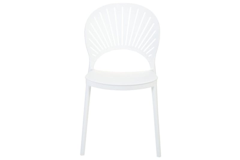 Casarano Spisestol Utendørs - Hvit - Hagemøbler - Balkong - Balkongmøbler - Balkongstoler