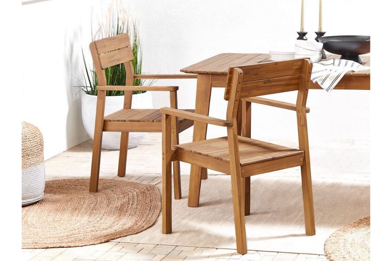 Cellino Lenestol - Lysebrun - Hagemøbler - Balkong - Balkongmøbler - Balkongstoler