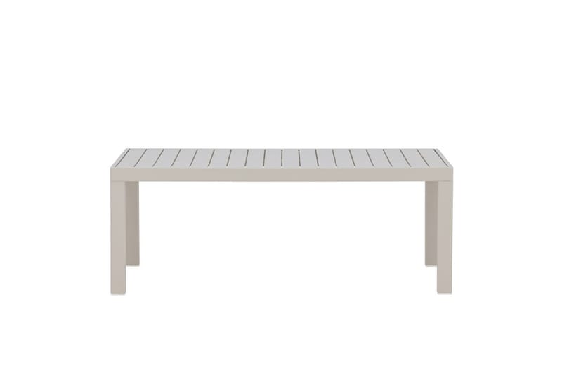 Copacabana sofabord 120 cm utendørs - Beige - Hagemøbler - Balkong - Balkongmøbler - Balkongbord