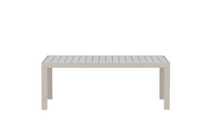 Copacabana Sofabord Utendørs 70x120 cm - Beige - Hagemøbler - Balkong - Balkongmøbler - Balkongbord