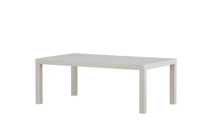 Copacabana Sofabord Utendørs 70x120 cm - Beige - Hagemøbler - Balkong - Balkongmøbler - Balkongbord