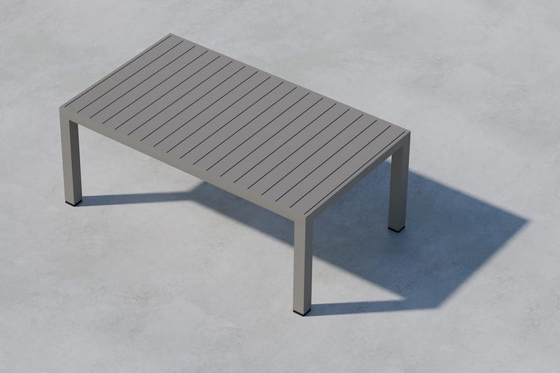 Copacabana Sofabord Utendørs 70x120 cm - Brun - Hagemøbler - Balkong - Balkongmøbler - Balkongbord