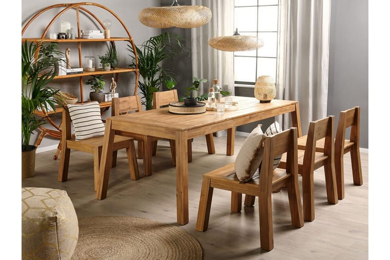 Coteto Spisestol Utendørs - Lysebrun - Hagemøbler - Balkong - Balkongmøbler - Balkongstoler