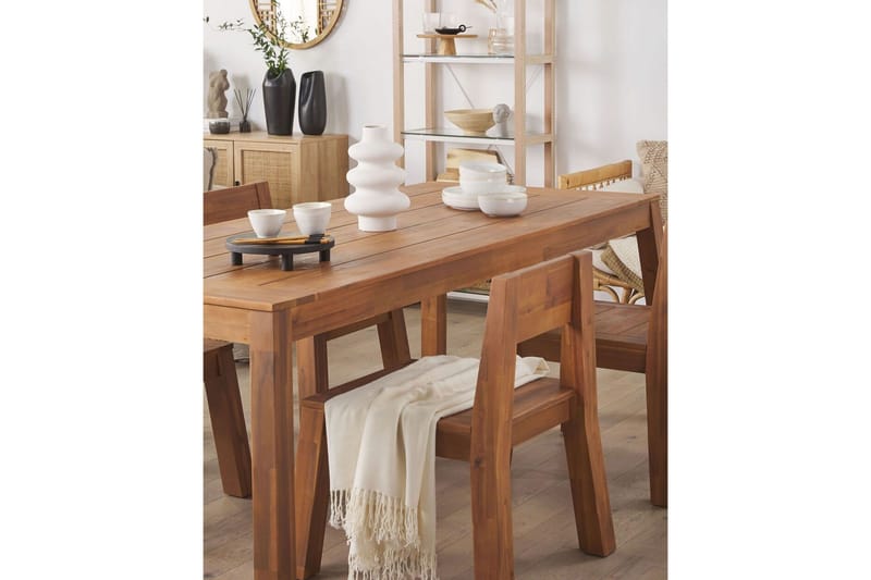 Coteto Spisestol Utendørs - Lysebrun - Hagemøbler - Balkong - Balkongmøbler - Balkongstoler