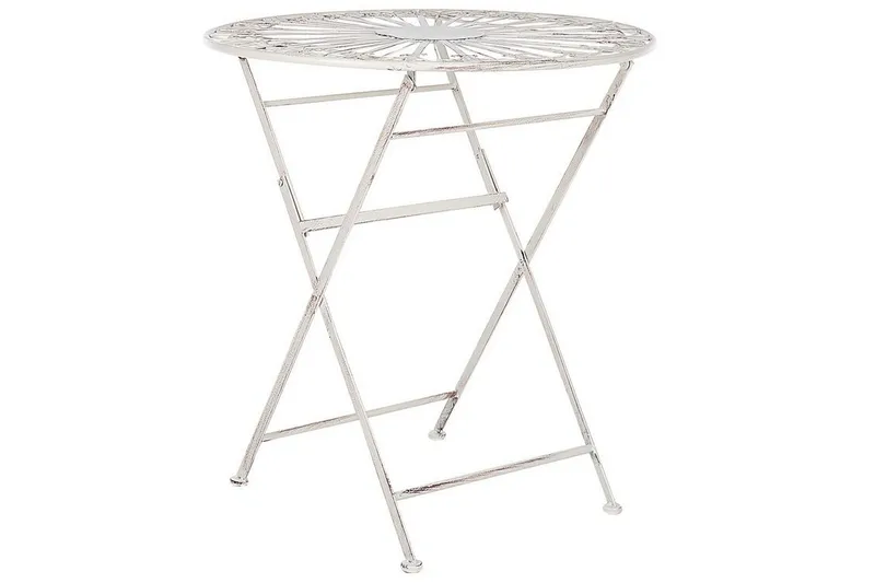 Dursley Cafébord 45 cm Rund, Hvit