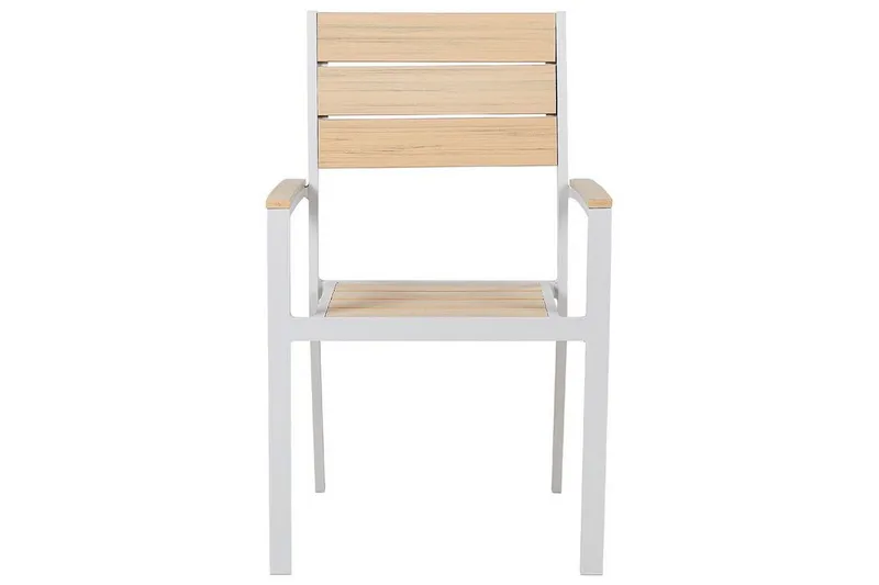 Edmundston Lenestol - Beige/Hvit - Hagemøbler - Balkong - Balkongmøbler - Balkongstoler