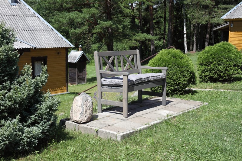 Europe Utesofa 2-seter - Grå - Hagemøbler - Utesofa - Benker