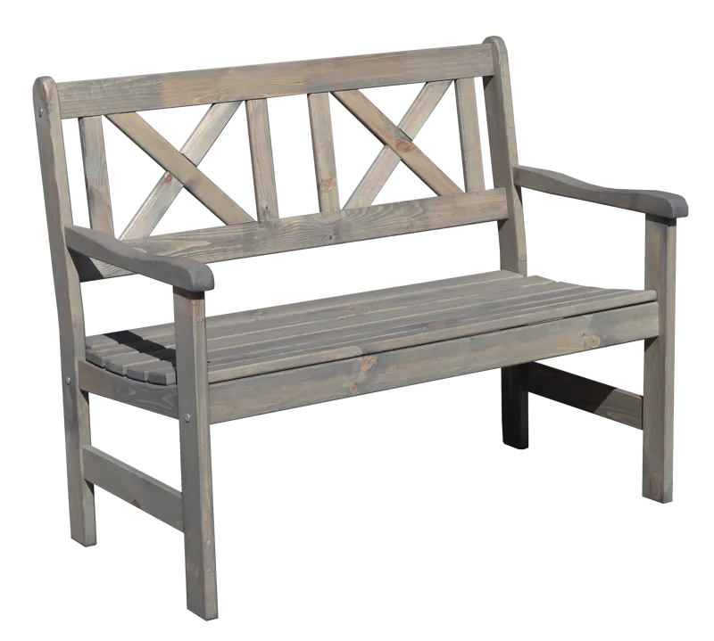 Europe Utesofa 2-seter, Grå