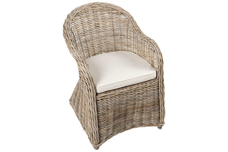 Fåtölj Beliani Susua Ii set om 2 Ljusbeige - Hagemøbler - Balkong - Balkongmøbler - Balkongstoler