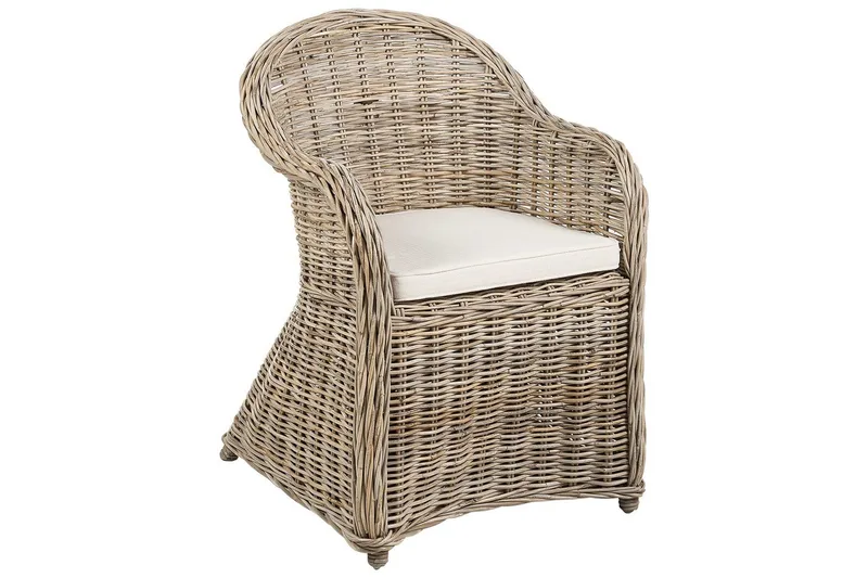 Fåtölj Beliani Susua Ii set om 2 Ljusbeige - Hagemøbler - Balkong - Balkongmøbler - Balkongstoler