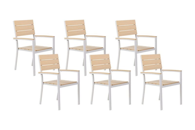 Grosseto Lenestol - Beige/Hvit - Hagemøbler - Balkong - Balkongmøbler - Balkongstoler