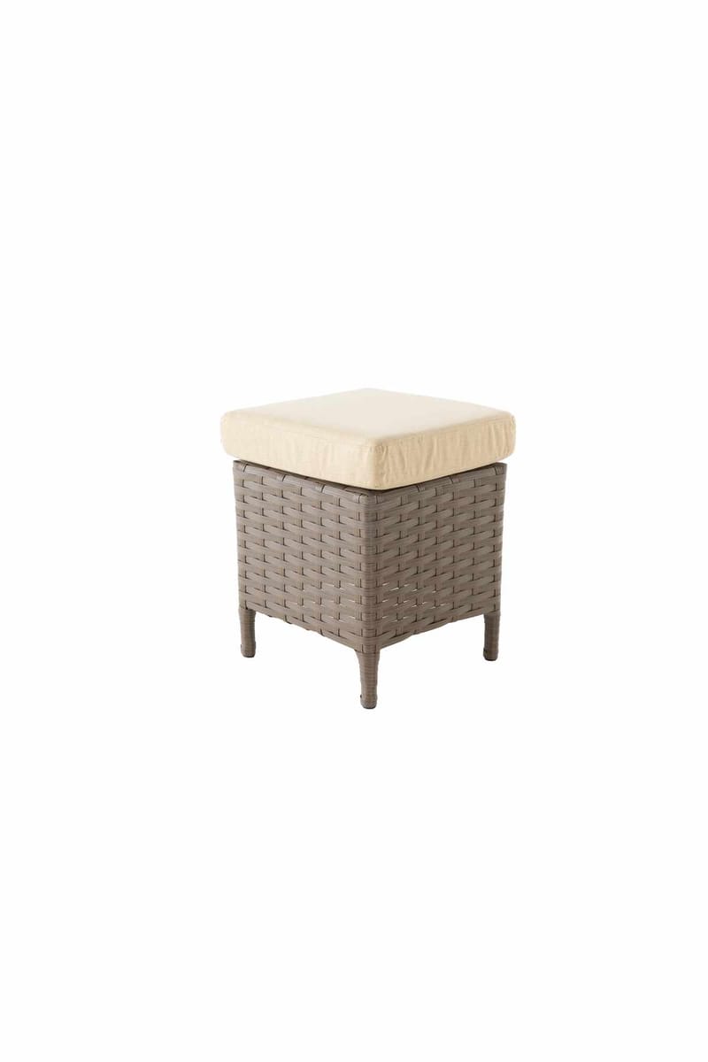 Hage-loungesett Atelier Del Sofa Rondi (175 x 78 x 60 cm) Krembrun - Hagemøbler - Balkong - Balkongmøbler - Balkonggrupper