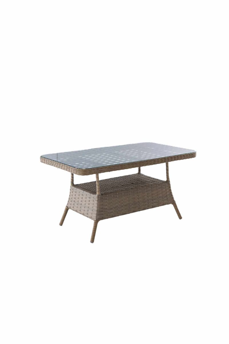Hage-loungesett Atelier Del Sofa Rondi (175 x 78 x 60 cm) Krembrun - Hagemøbler - Balkong - Balkongmøbler - Balkonggrupper