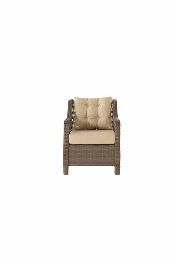 Hage-loungesett Atelier Del Sofa Rondi (175 x 78 x 60 cm) Krembrun - Hagemøbler - Balkong - Balkongmøbler - Balkonggrupper