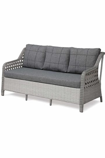 Hage-loungesett Atelier Del Sofa Rondi (175 x 78 x 60 cm) Mørk grå lys grå - Mørkegrå lysegrå - Hagemøbler - Balkong - Balkongmøbler - Balkonggrupper