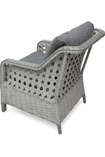 Hage-loungesett Atelier Del Sofa Rondi (175 x 78 x 60 cm) Mørk grå lys grå - Mørkegrå lysegrå - Hagemøbler - Balkong - Balkongmøbler - Balkonggrupper