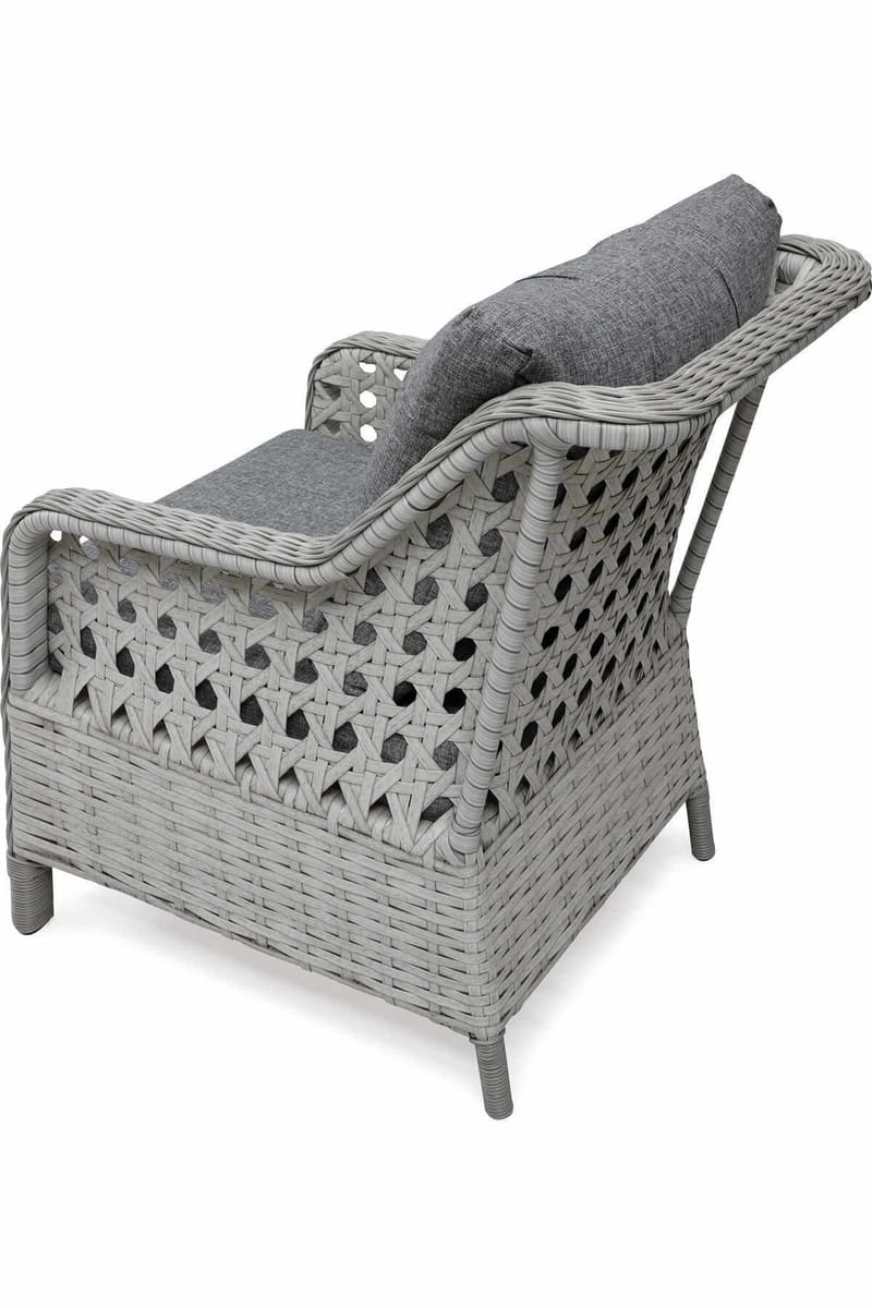 Hage-loungesett Atelier Del Sofa Rondi (175 x 78 x 60 cm) Mørk grå lys grå - Mørkegrå lysegrå - Hagemøbler - Balkong - Balkongmøbler - Balkonggrupper