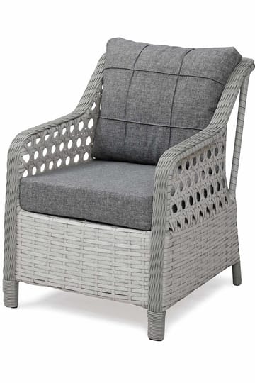 Hage-loungesett Atelier Del Sofa Rondi (175 x 78 x 60 cm) Mørk grå lys grå - Mørkegrå lysegrå - Hagemøbler - Balkong - Balkongmøbler - Balkonggrupper
