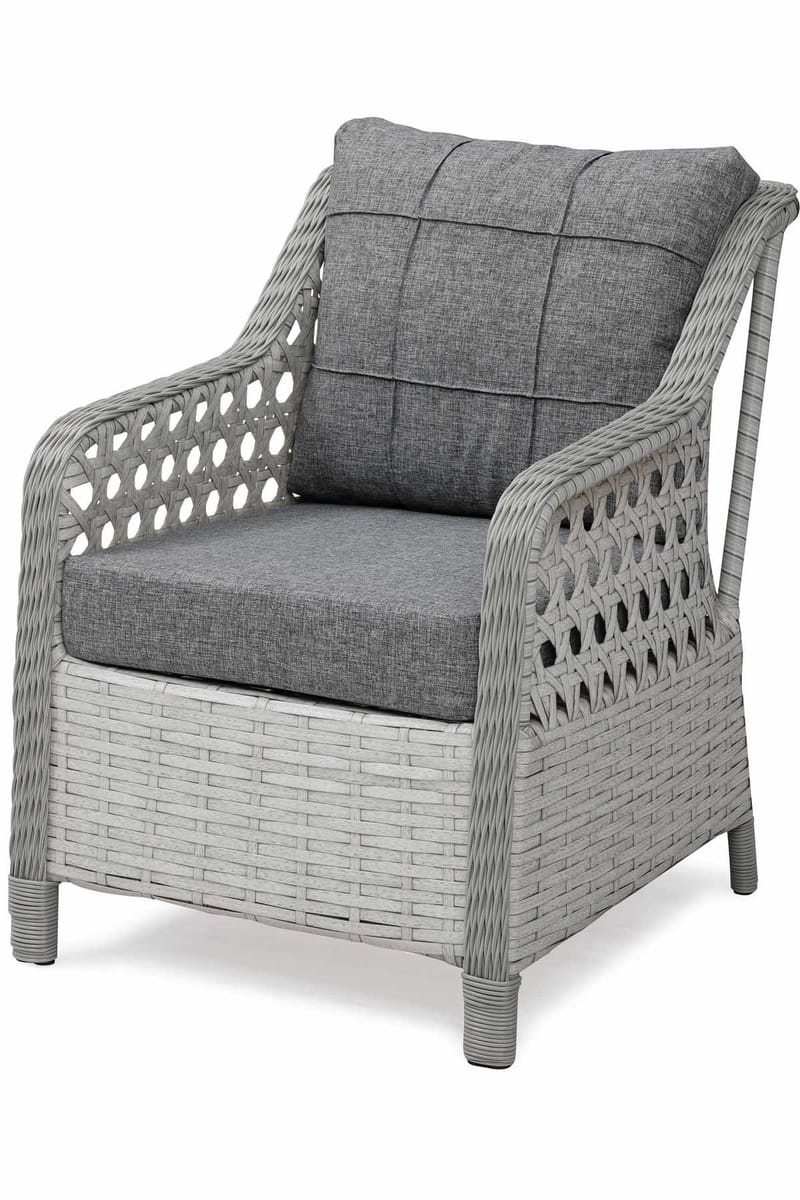 Hage-loungesett Atelier Del Sofa Rondi (175 x 78 x 60 cm) Mørk grå lys grå - Mørkegrå lysegrå - Hagemøbler - Balkong - Balkongmøbler - Balkonggrupper