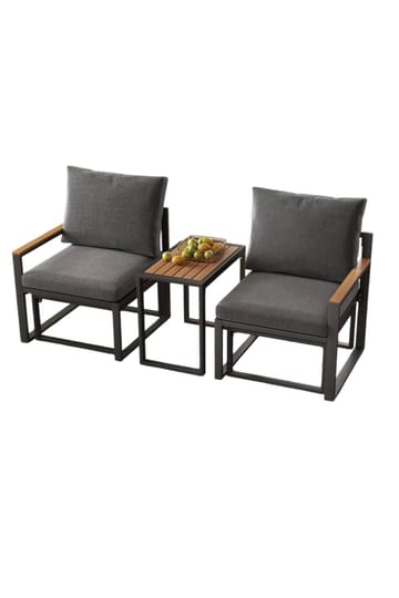 Hage-loungesett Hanah Home Multilounge (64 x 68 x 64 cm) Grå - Grå - Hagemøbler - Balkong - Balkongmøbler - Balkonggrupper