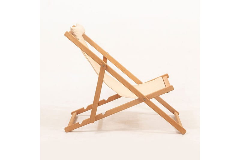 Hagebord- og stolsett (3 deler) Zarith Krem - Cremehvit - Hagemøbler - Balkong - Balkongmøbler - Balkonggrupper