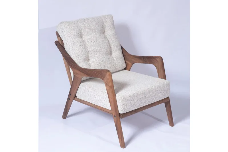 Hagebord- og stolsett (4 deler) Virella01 Krem, Cremehvit