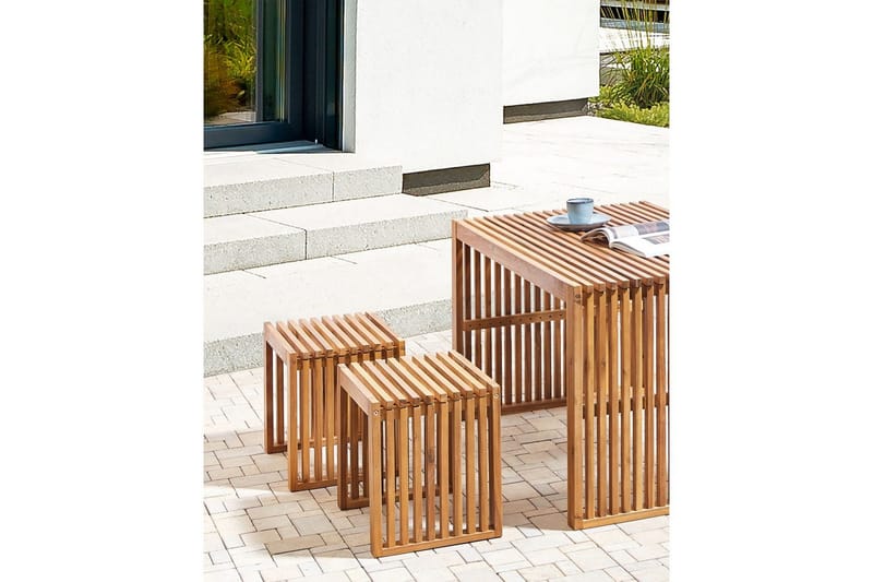 Hagekrakker sett med 2 Bellano - Hagemøbler - Balkong - Balkongmøbler - Balkongstoler