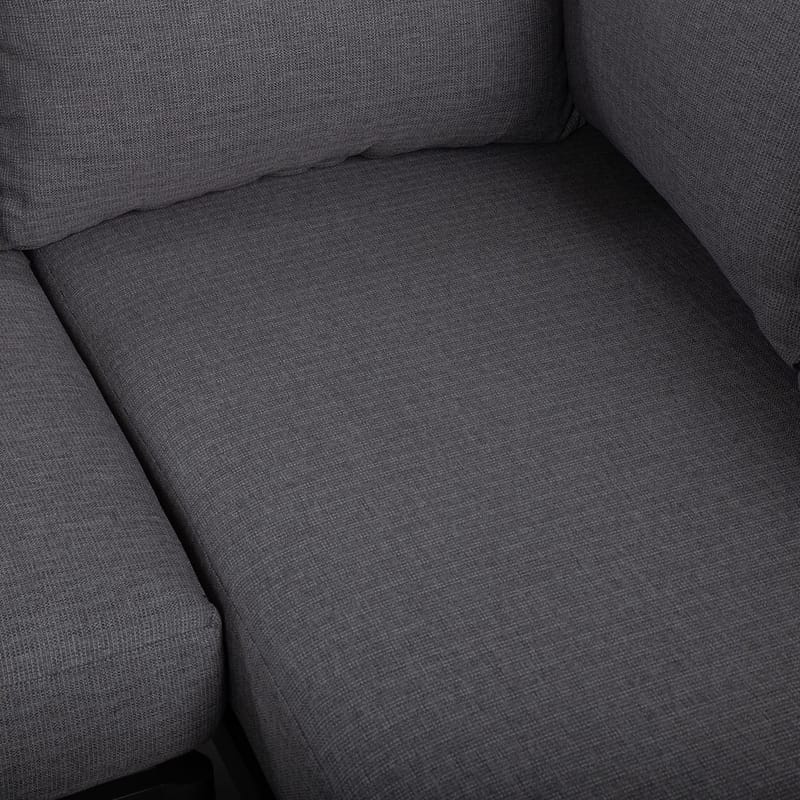 Hagemøbelsett Ängros hjørnesofa og bord - grå - Hagem øbler - Balkong - Balkongmøbler - Balkonggrupper