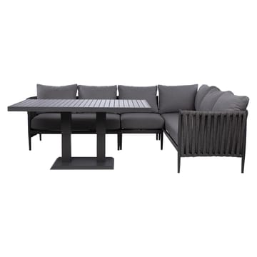 Hagemøbelsett Ängros hjørnesofa og bord - grå - Hagemøbler - Balkong - Balkongmøbler - Balkonggrupper
