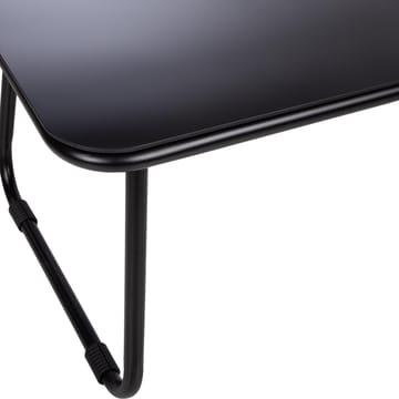 Hagemøbelsett HOME4YOU Macos bord, sofa og 2 stoler Grå/svart - Grå/svart - Hagemøbler - Balkong - Balkongmøbler - Balkonggrupper