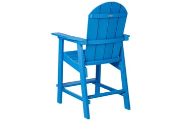 Hagestol Adirondack - Blå, 58x71x124 cm - Hagemøbler - Balkong - Balkongmøbler - Balkongstoler