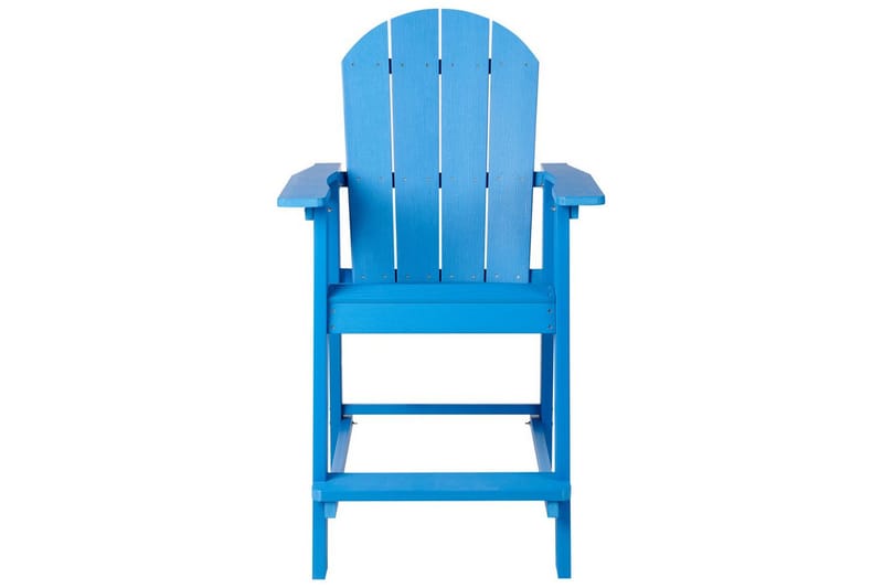 Hagestol Adirondack - Blå, 58x71x124 cm - Hagemøbler - Balkong - Balkongmøbler - Balkongstoler