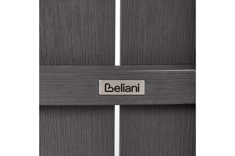 Hagestol Adirondack - Grå, 58x71x124 cm - Hagemøbler - Balkong - Balkongmøbler - Balkongstoler