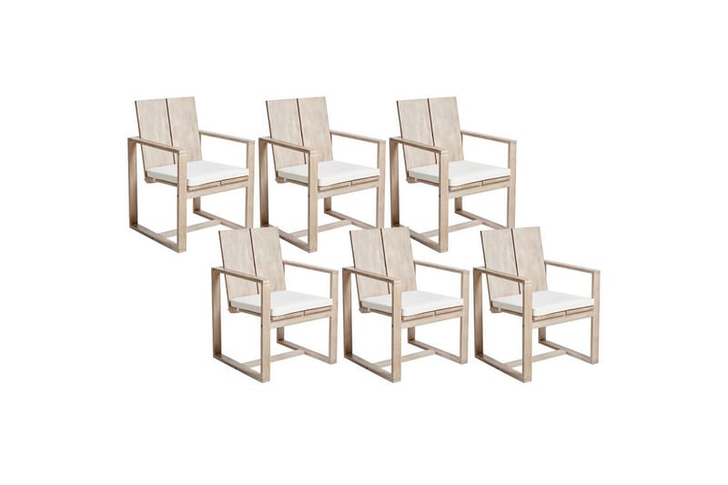 Hagestol Azzanello sett av 6, undefined