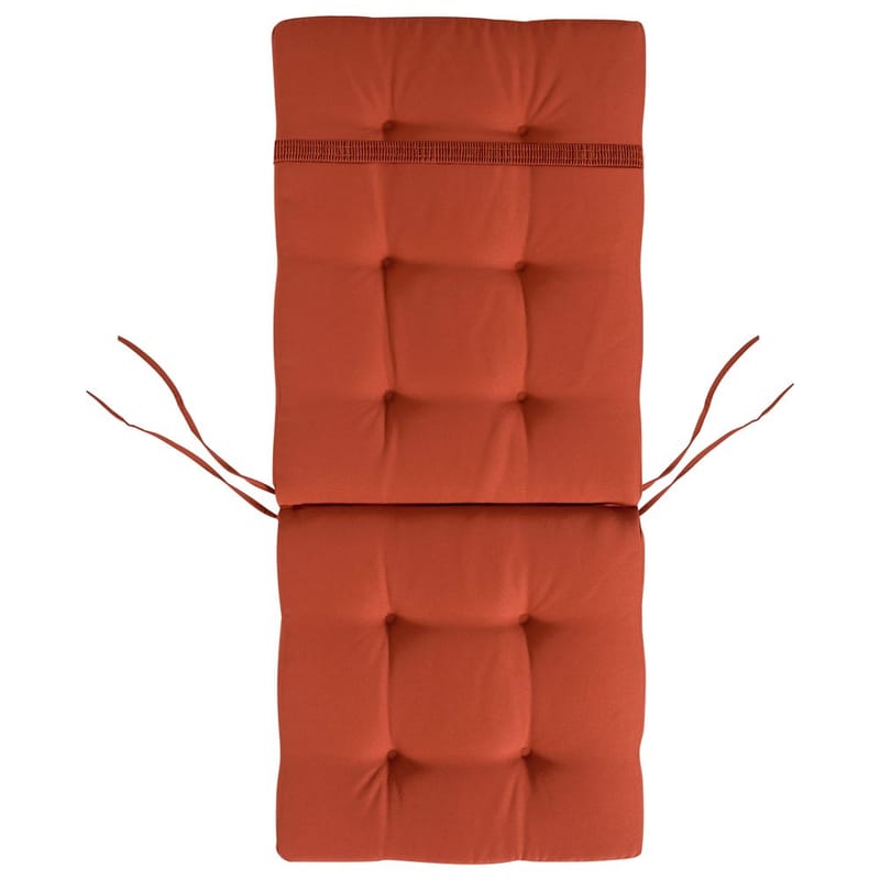 Hagestol Maui Premium 2-pakning - Lyst tre, rød - Hagemøbler - Balkong - Balkongmøbler - Balkongstoler