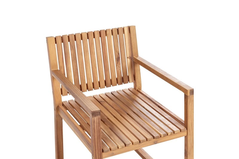 Hagestol Sassari II - Lyst tre, grønn - Hagemøbler - Balkong - Balkongmøbler - Balkongstoler