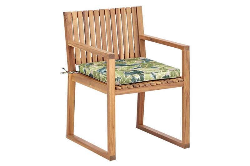 Hagestol Sassari II - Lyst tre, grønn - Hagemøbler - Balkong - Balkongmøbler - Balkongstoler