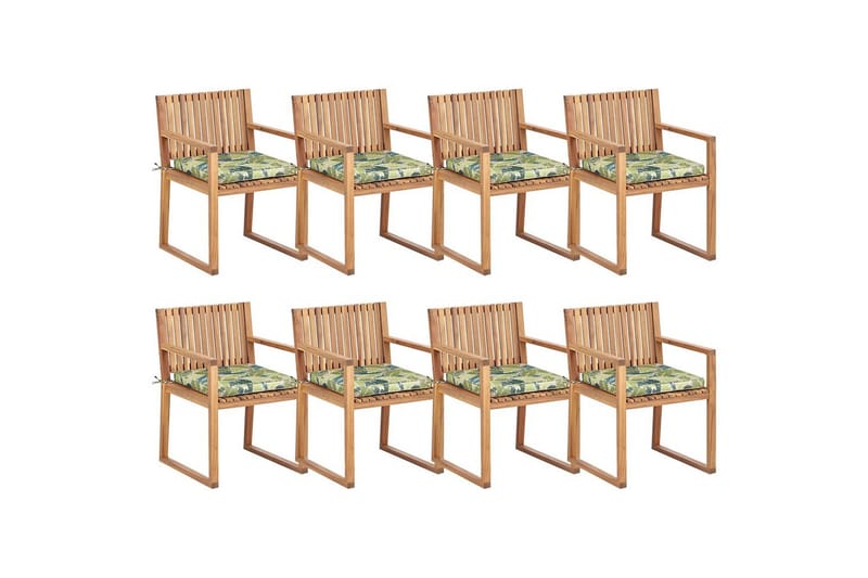 Hagestol Sassari II - Lyst tre, grønn - Hagemøbler - Balkong - Balkongmøbler - Balkongstoler