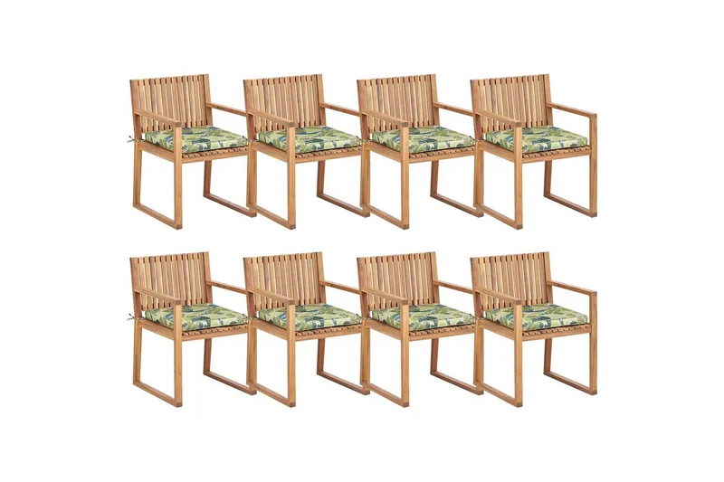 Hagestol Sassari II - Lyst tre, grønn - Hagemøbler - Balkong - Balkongmøbler - Balkongstoler