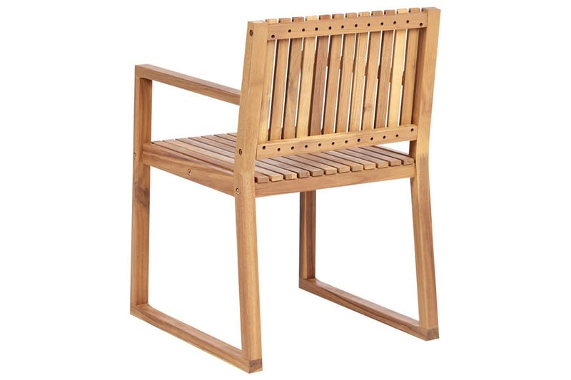 Hagestol Sassari II - Lyst tre, grønn - Hagemøbler - Balkong - Balkongmøbler - Balkongstoler