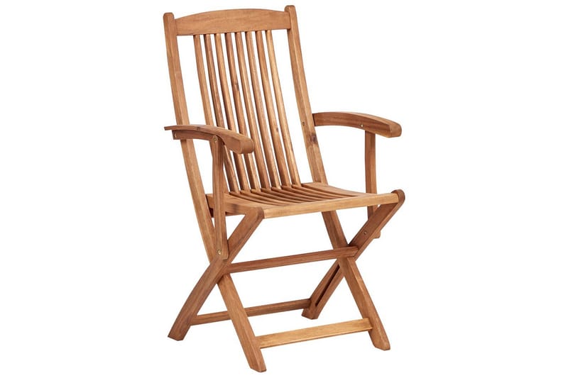 Hagestol sett med 2 Maui II - Lyst tre, grå - Hagemøbler - Balkong - Balkongmøbler - Balkongstoler