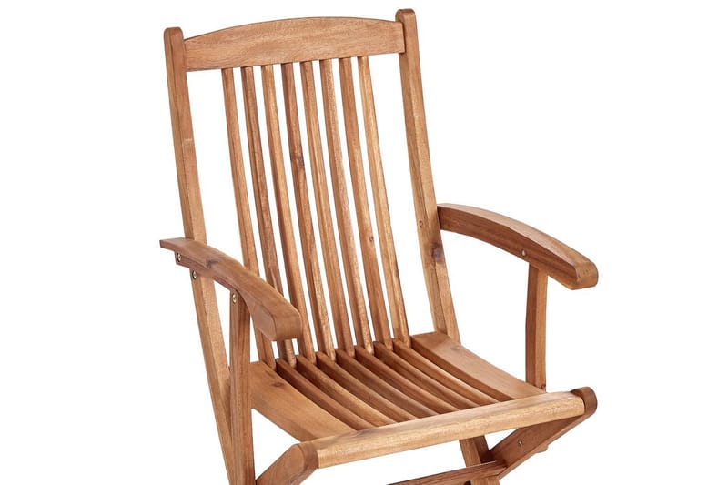 Hagestol sett med 2 Maui II - Lyst tre, off-white - Hagemøbler - Balkong - Balkongmøbler - Balkongstoler